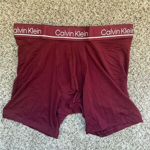 Red Calvin Klein Boxer Briefs